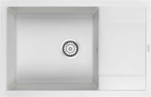 Мойка Paulmark FLUGEN IT-granit 780х500мм PM317850-WH Белый