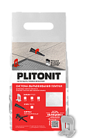 PLITONIT зажим SVP-PROFI, 1 мм, 500 шт в пакете, 6 пакетов в коробке