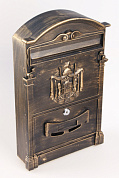 Ящик почтовый К-31091 цв. антик бесцветный (коричневый)