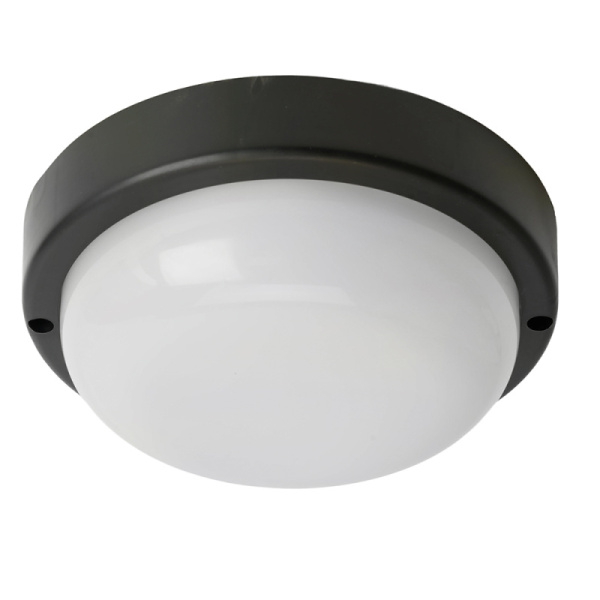 Светильник светод. пылевлагозащищённый AL3005 в пласт.корпусе 12W 4000K 220V IP65 чёрный 51469 FERON