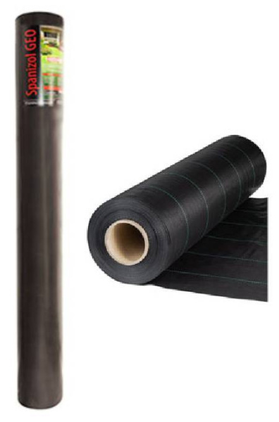 Геотекстиль СпанИзол ГЕО-200 нетканый термоскрепленный 1,6*25м (40м2) 