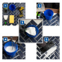 Затирка PLITONIT COLORIT Premium биоцидная (0,5-13 мм) серая 2 кг (8)