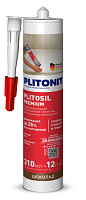 Герметик PLITONIT PliToSil Premium сверхэласт. силик. для влажных помещений шоколад 310 мл 6