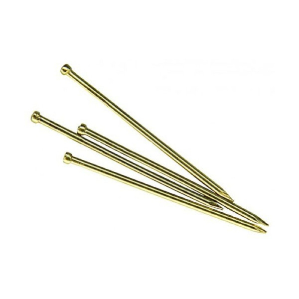 Гвозди финиш. латунь 1,2*40