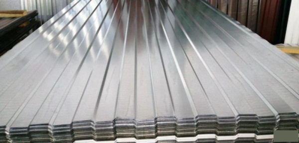 Профнастил С-8 1200/1150 0,4 Zn (оцинк.)  2м   