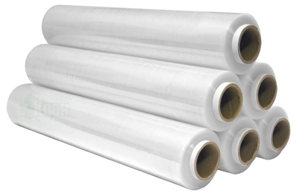 Стрейч-пленка белая ПРЕМИУМ 500мм * 23мкм (2кг/рул)