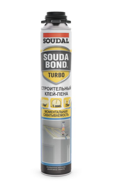 Клей-пена SOUDAL Soudabond Турбо 750мл (12)