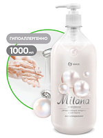 Мыло жидкое дозатор Milana жемчужное 1л 126201 (6)