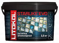 Затирка эпоксидная STARLIKE EVO S.700 CRYSTAL,1-15мм  2.5кг Litokol