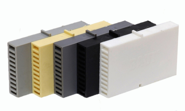 Вент. короб.60*115 серая 100 шт/уп