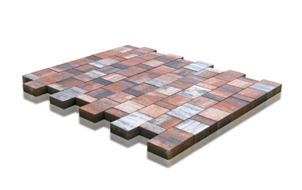 Плитка Старый город ЛандХауз (80*160,160*160,240*160*60мм) Койот кол.микс 12,9/1под/1777кг  Braer