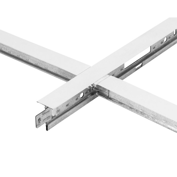 PRiMET Профиль поперечный 24х25х600  Стандарт белый (130) 