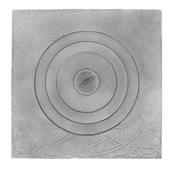 Плита 1-комфорочная Рубцовск П1-10, 700x700x26,5 мм.