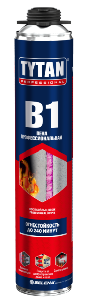Пена TYTAN профес. 42л 750мл. ОГНЕСТОЙКАЯ В1 летняя 17002