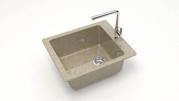 Z008Q05 Мойка Линди квадратная 43х50 ПЕСОЧНАЯ (GM14, GM28)