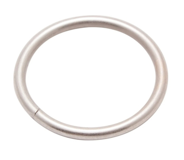 Кольцо D25 Простое Сатин АС МАРТ (уп 10шт)