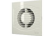 Вентилятор осевой D100 SLIM 4C ivory  (шар/подш)  с обр. кл.  ЭраВент