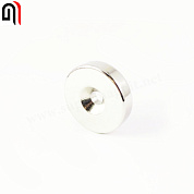Неодимовый магнит кольцо 20х5 с зенковкой 4,5/10 (6,76 кг) Без НДС
