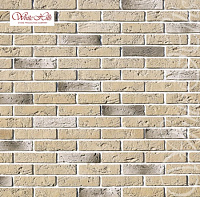 385-10 Дерри брик (Derry brick) обл кирпич (0.62м2/69,44м2)  White Hills