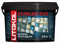 Затирка эпоксидная STARLIKE EVO S.125 grigio cement, 1-15мм 2.5кг Litokol 