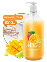 Мыло жидкое дозатор Milana манго и лайм 1 л 125418 (6)