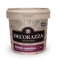Decorazza Декор.металлизированная краска Effetto metallico Argento EM 001, 1л