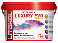 Затирка LITOCHROM 1-6 LUXURY EVO LLE.110 сталь.-серый Litokol 2кг